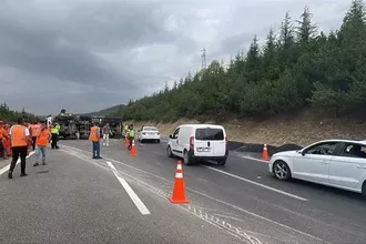 Anadolu Otoyolu'nda Kaza! İstanbul Yönü Hala Trafiğe Kapalı mı?