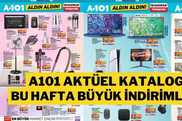 19 Haziran A101 Aktüel Ürünleri: A101 Kataloğunda Bu Hafta Neler Var?