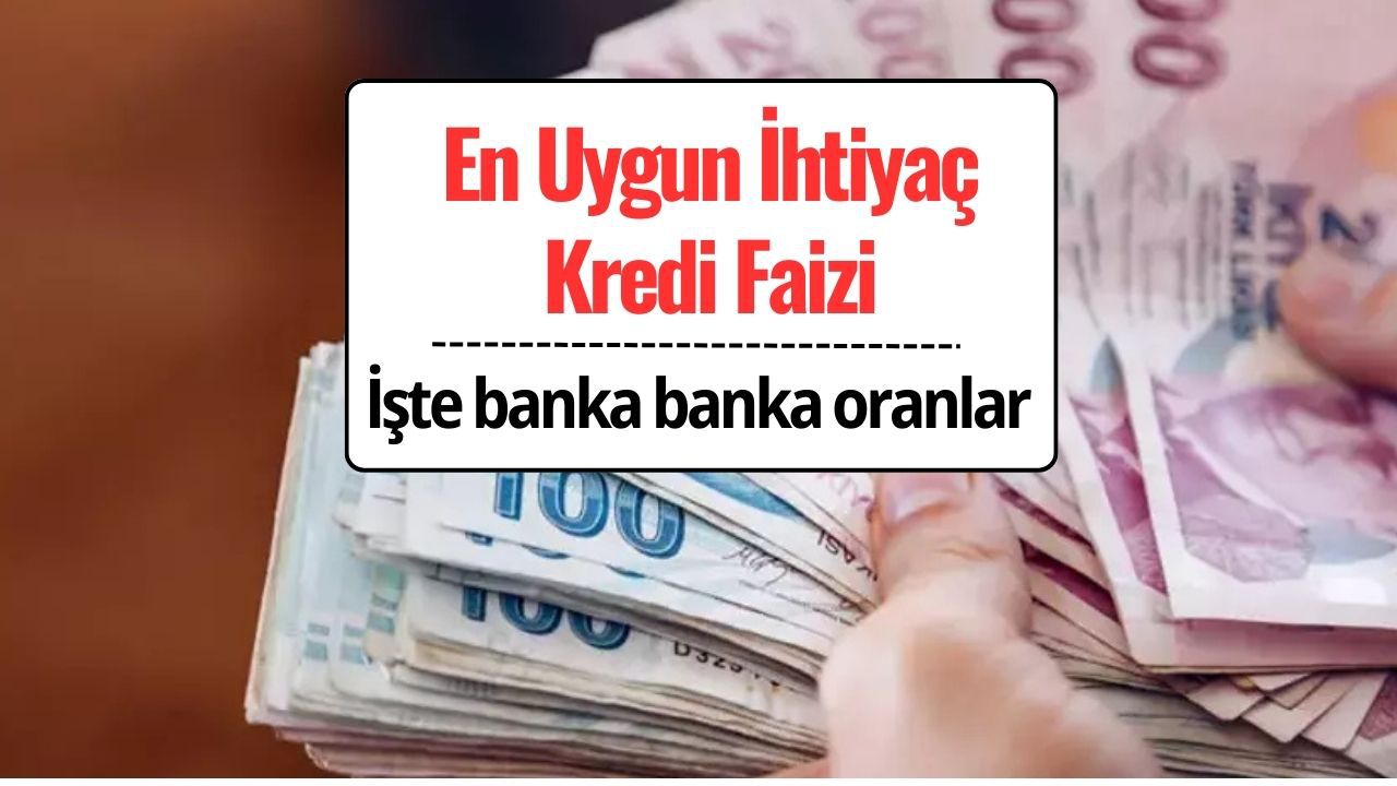 İhtiyaç Kredi Faizleri Ne Kadar? En Uygun Kredi Hangi Bankada?