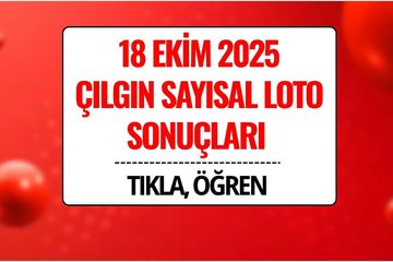 18 Ekim 2025 Çılgın Sayısal Loto Sonuçları Açıklandı: 266 Milyon TL Devretti!