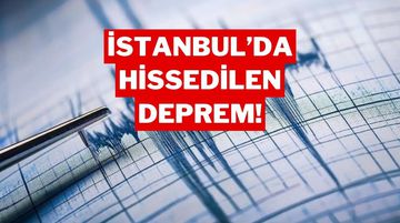 Son Dakika: Marmara Denizi’nde 3,7'lik Bir Deprem Daha! İstanbul'da Hissedildi