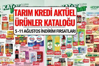 Tarım Kredi Market 5-11 Ağustos 2025 Aktüel Ürünler Kataloğu