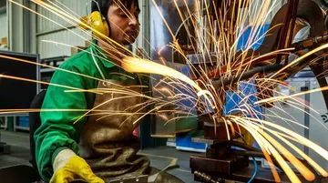 Sanayide Çalışan Başına Üretim Arttı