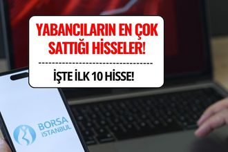 Yabancılar En Çok Hangi Hisseleri Sattı? TRALT, TERA, TAVHL, AKBNK