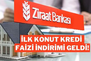 Ziraat Bankası Konut Kredi Faizlerini Düşürdü: 328 Bin TL Daha Az Ödenecek