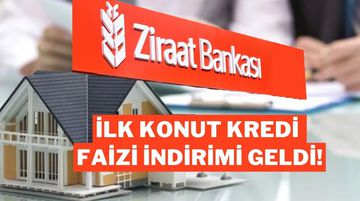 Ziraat Bankası Konut Kredi Faizlerini Düşürdü: 328 Bin TL Daha Az Ödenecek