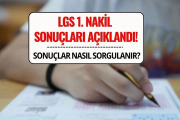 LGS 1. Nakil Sonuçları 2025 Açıklandı! MEB 2. Tercih Sonuçları Sorgulama Ekranı