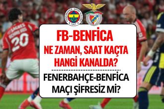 Fenerbahçe-Benfica Maçı Şifresiz mi? FB-Benfica Ne Zaman, Saat Kaçta, Hangi Kanalda?