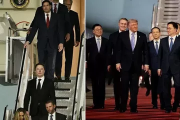 Trump’a Çin Ziyaretinde Hangi Ünlü İş Adamları Eşlik Etti?