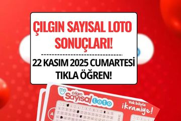 22 Kasım Çılgın Sayısal Loto Sonuçları Açıklandı: İşte Kazandıran Numaralar