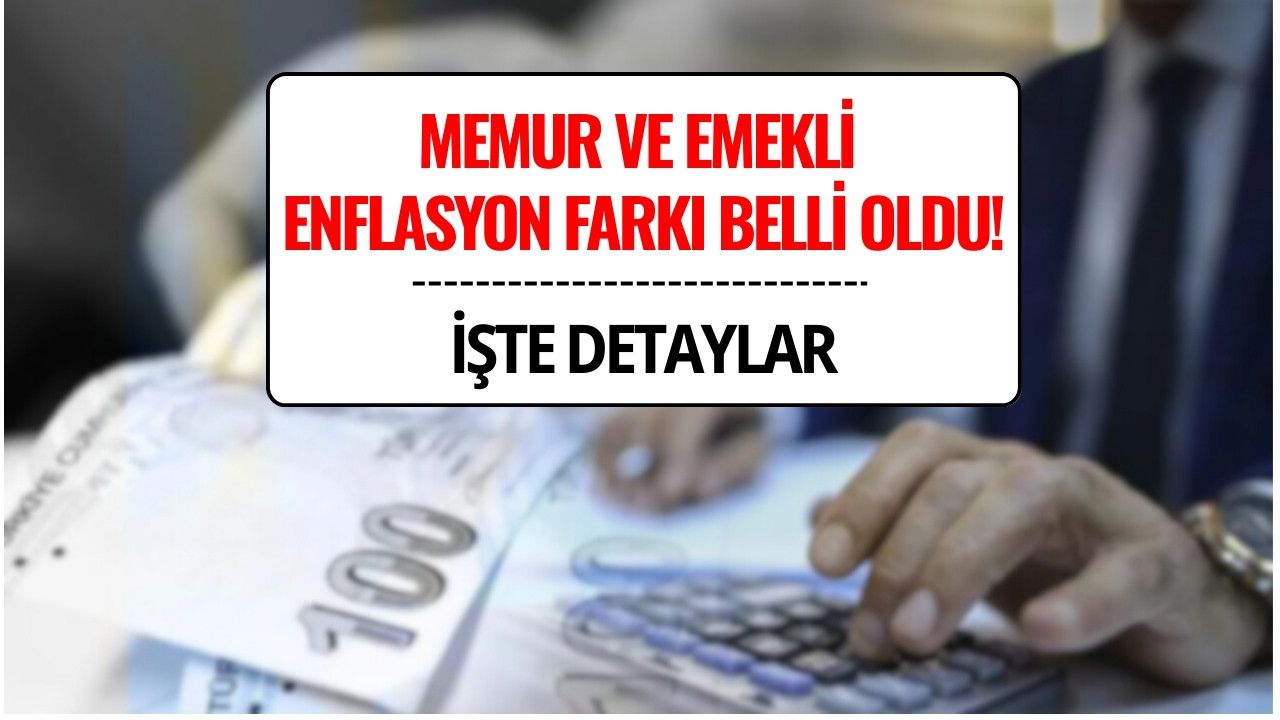 Memur ve Emekli Enflasyon Farkı Açıklandı! Ağustos TÜFE Rakamları Belli Oldu