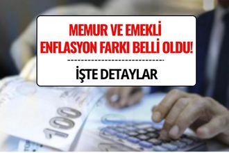 Memur ve Emekli Enflasyon Farkı Açıklandı! Ağustos TÜFE Rakamları Belli Oldu