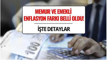 Memur ve Emekli Enflasyon Farkı Açıklandı! Ağustos TÜFE Rakamları Belli Oldu