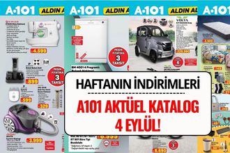 A101 4 Eylül 2025 Aktüel Katalog: Bu Hafta Hangi Ürünler İndirimde?