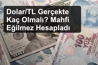 Dolar/TL Gerçekte Kaç Olmalı? Mahfi Eğilmez Hesapladı