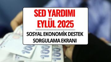 SED Eylül Ayı Ödemeleri 2025 Yatırıldı mı? Sosyal ve Ekonomik Destek (SED) Ödeme Sorgulama
