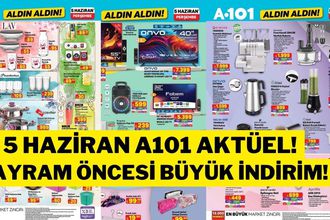 5 Haziran A101 Aktüel Ürünleri: A101 Kataloğunda Bu Hafta Neler Var?
