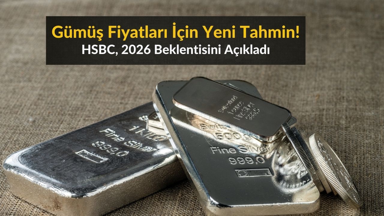 HSBC, 2026 Gümüş Fiyat Tahminini Yukarı Yönlü Revize Etti
