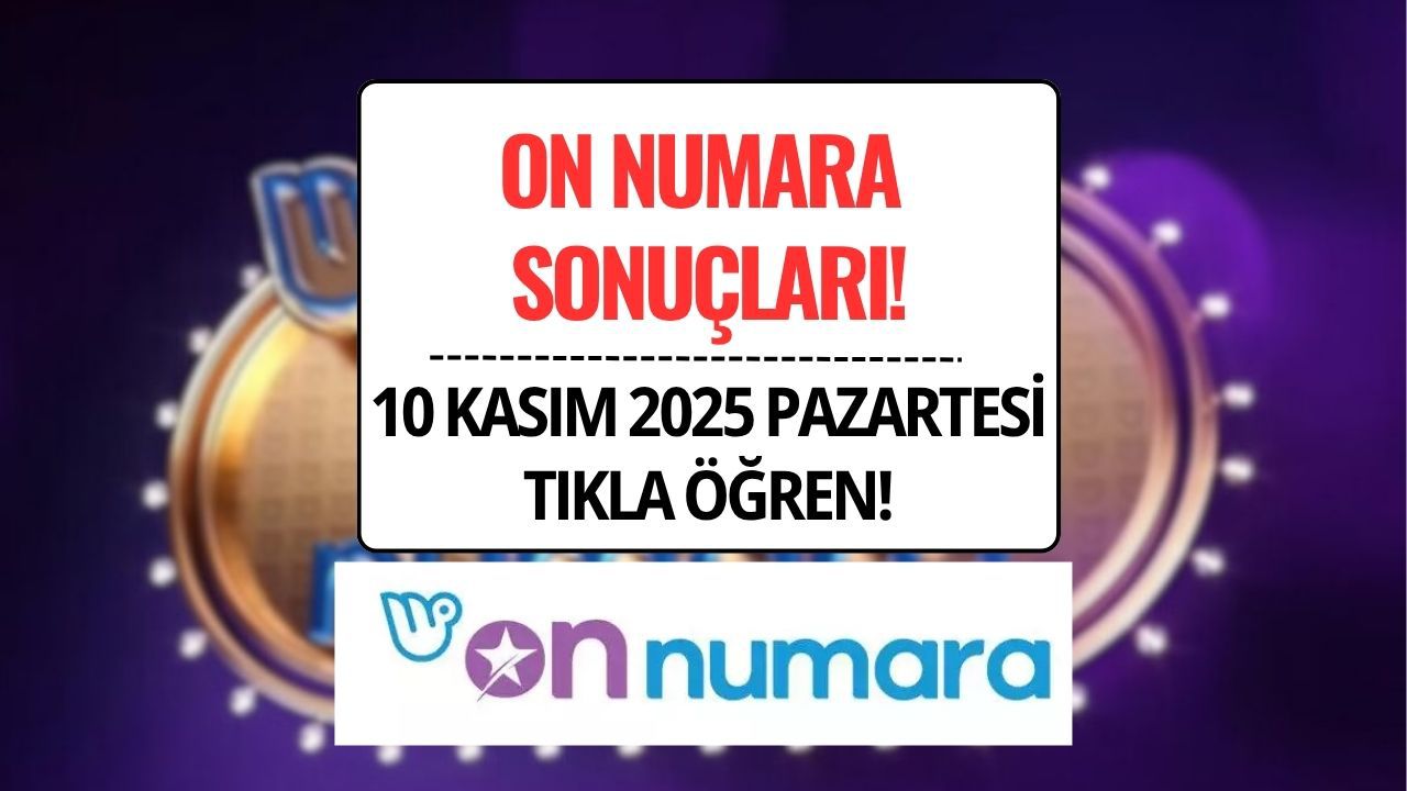 10 Kasım 2025 On Numara Sonuçları Açıklandı: Kazandıran Numaralar ve Sorgulama Ekranı