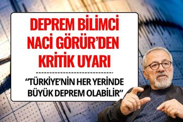 Prof. Dr. Naci Görür’den Korkutan Uyarı: "Büyük Deprem Olabilir"