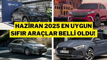Haziran 2025 Sıfır Otomobil Fiyatları Açıklandı: En Ucuz Modeller ve Güncel Listeler