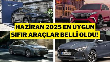 Haziran 2025 Sıfır Otomobil Fiyatları Açıklandı: En Ucuz Modeller ve Güncel Listeler