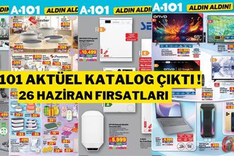 A101 26 Haziran Aktüel Kataloğu Yayınlandı: Bu Haftanın Fırsatları