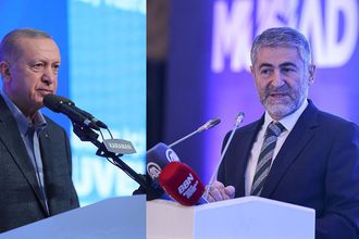 Cumhurbaşkanı Erdoğan ile Nureddin Nebati Arasında Sürpriz Görüşme