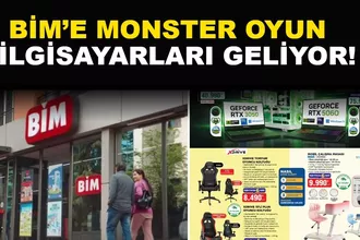 BİM Oyun Bilgisayarı Fiyatları: Monster Modeller 40.990 TL’den Başlıyor