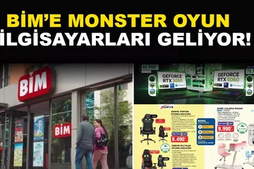BİM Oyun Bilgisayarı Fiyatları: Monster Modeller 40.990 TL’den Başlıyor