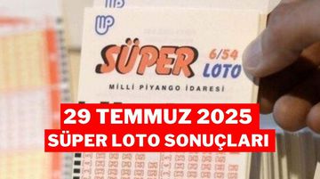 Süper Loto Sonuçları Açıklandı: 29 Temmuz 2025 Kazandıran Numaralar ve Sorgulama Ekranı