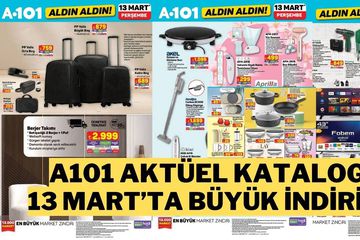 A101 13 Mart 2025 Aktüel Katalog İndirimleri: Bu Hafta Hangi Ürünler İndirimde?