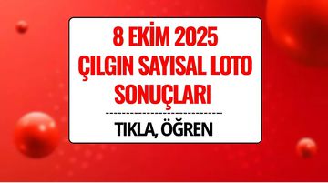 8 Ekim 2025 Çılgın Sayısal Loto Sonuçları Açıklandı: 237 Milyon TL Devretti!