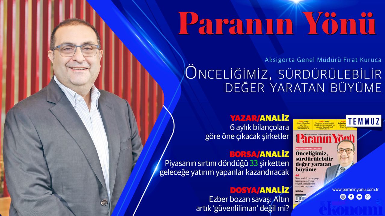 Paranın Yönü Dergisi Temmuz Sayısı Bayilerdeki Yerini Aldı!