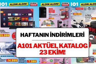 A101 23 Ekim 2025 Aktüel Katalog: Bu Hafta Hangi Ürünler İndirimde?