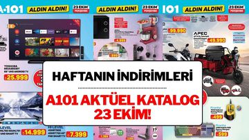 A101 23 Ekim 2025 Aktüel Katalog: Bu Hafta Hangi Ürünler İndirimde?