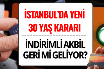 İstanbulkart 30 Yaş Sınırı Kalktı mı? 30 Yaş Üstü Öğrencilere Abonman İndirimi Var mı?