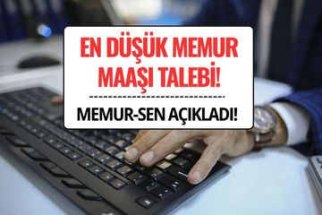 Memur-Sen En Düşük Memur Maaşı Talebini Açıkladı