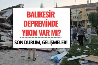 Balıkesir Deprem Yıkım Var mı? Sındırgı’da 6,1 Büyüklüğünde Deprem Sonrası Son Durum