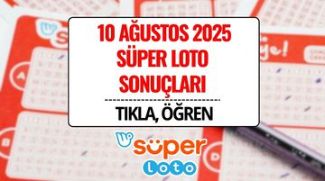 Süper Loto Sonuçları Açıklandı: 10 Ağustos 2025 Kazandıran Numaralar ve Sorgulama Ekranı