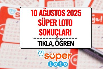 Süper Loto Sonuçları Açıklandı: 10 Ağustos 2025 Kazandıran Numaralar ve Sorgulama Ekranı