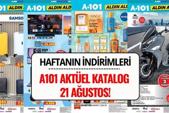 A101 21 Ağustos 2025 Aktüel Kataloğu: Bu Hafta Hangi Ürünler İndirimde?