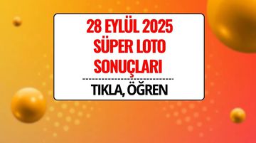 Süper Loto Sonuçları Açıklandı: 28 Eylül 2025 Kazandıran Numaralar ve Sorgulama Ekranı