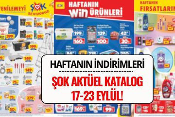 Şok Aktüel Kataloğu 17-23 Eylül 2025: Bu Haftanın İndirimli Ürünleri