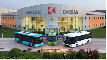 Karsan Otomotiv'den 15.5 milyon euroluk elektrikli otobüs satışı