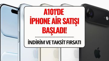 A101 iPhone Air Satışına Başladı: İndirim ve Vade Farksız Taksit Fırsatı