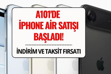 A101 iPhone Air Satışına Başladı: İndirim ve Vade Farksız Taksit Fırsatı