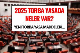 Torba Yasada Neler Var? 2025 Teklifinde Noter Harcı, SGK Primleri, Kira İstisnası ve MTV İstisnası Değişiyor