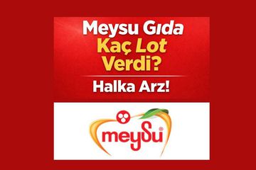 Meysu Gıda Halka Arz Sonuçları Açıklandı: Kaç Lot Verdi?