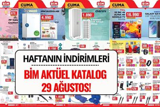 BİM Aktüel Katalog 29 Ağustos 2025: İndirimli Ürünler Listesi ve Fiyatlar